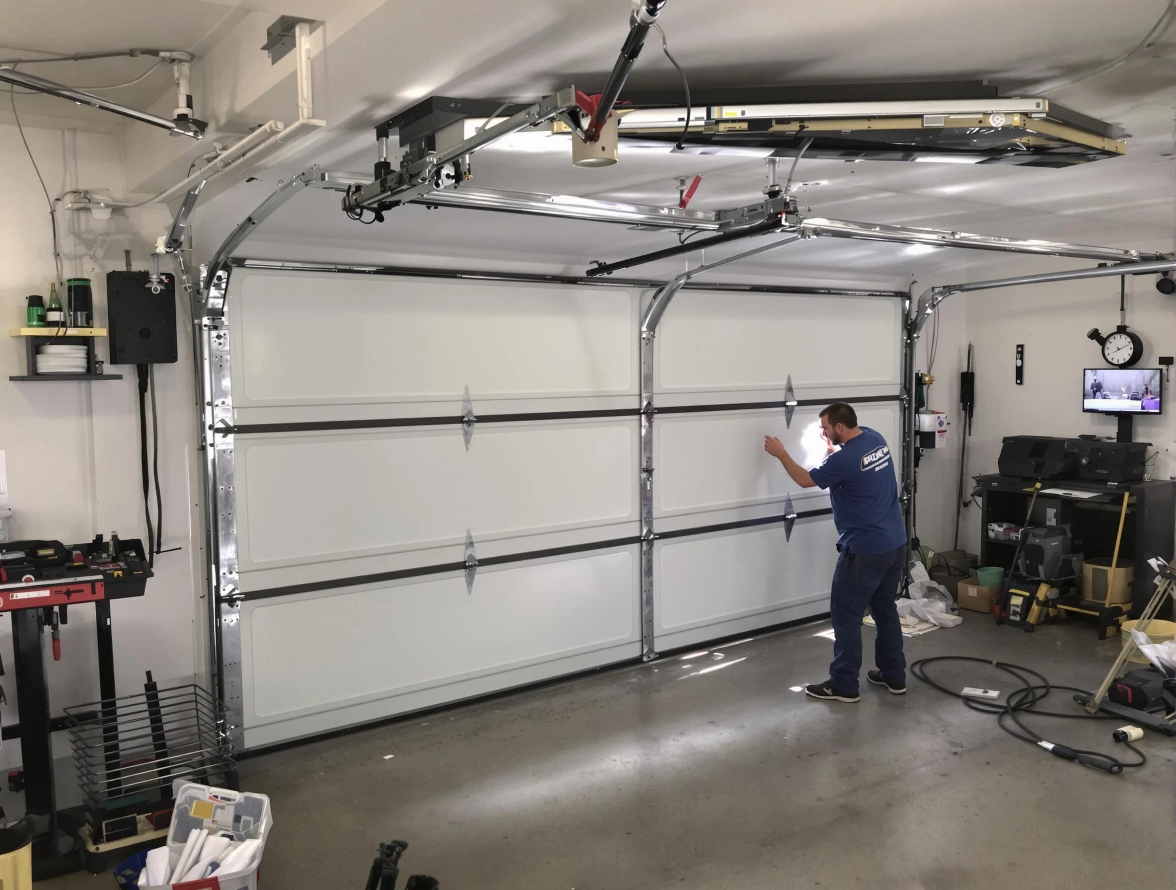 Professional garage door repair service by Bon Air Garage Door Repair in Bon Air