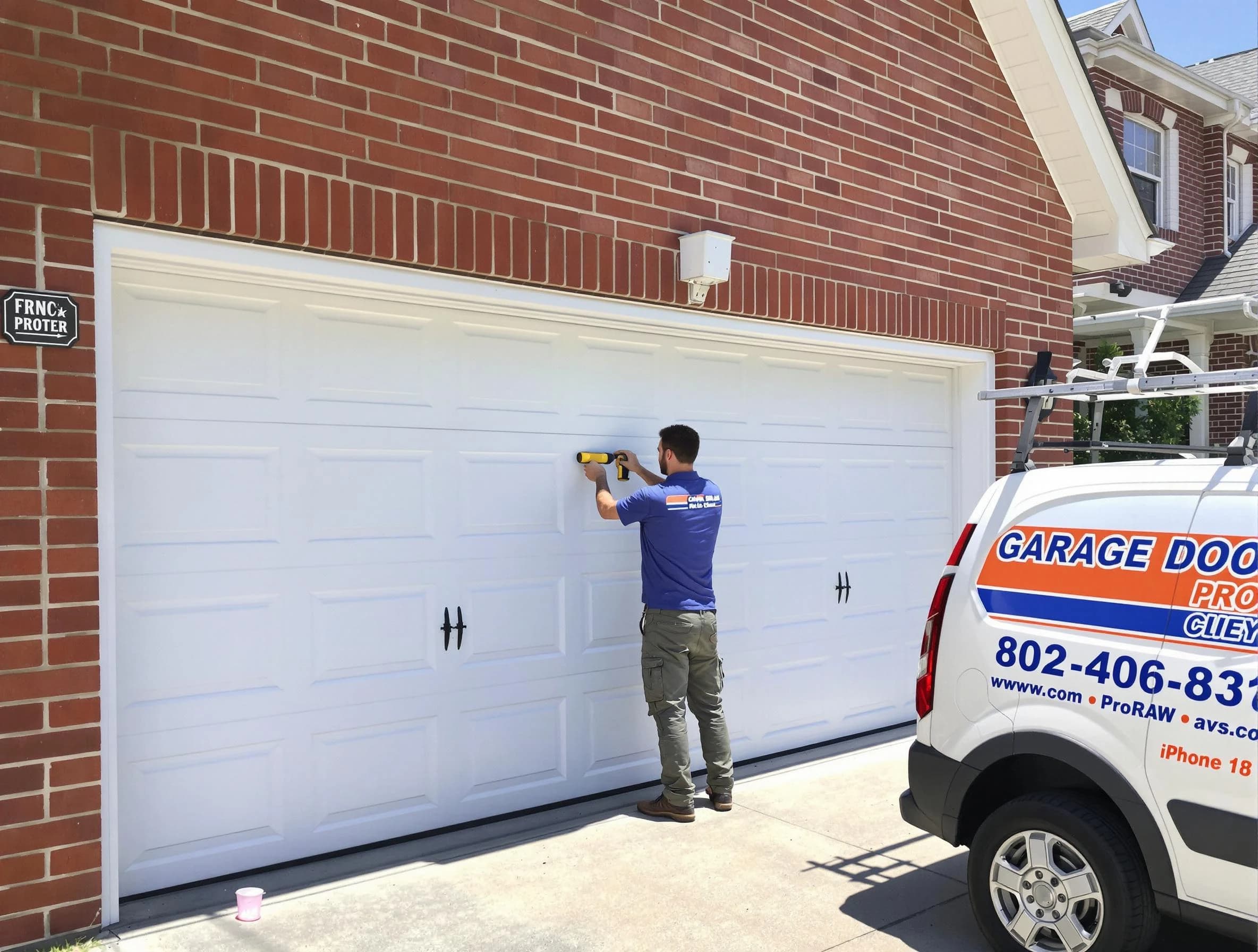 Local garage door repair service by Bon Air Garage Door Repair in Bon Air